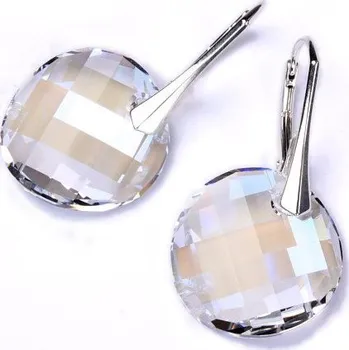 Náušnice Lafira stříbrné náušnice mléčné Twist 388