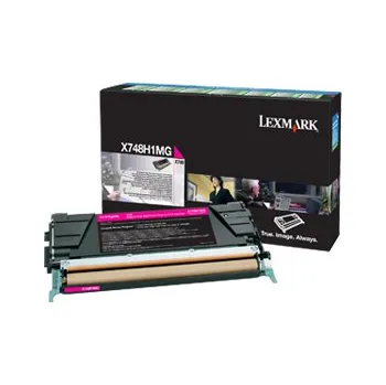 Počítač Toner Lexmark X748DE, X748DTE, magenta, X748H1MG, return, high capacity, originál