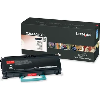 Toner Lexmark X264A21G, X264, X363, X364, black, originál