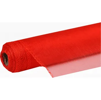 Svatební dekorace Organza uni 14,5cm x 10m ČERVENÁ
