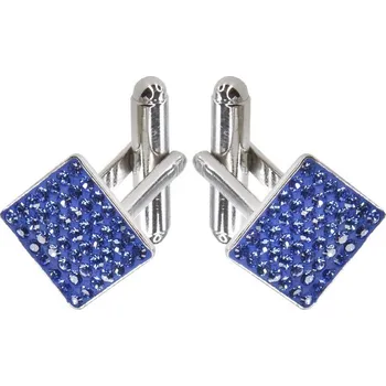 Manžetový knoflíček SPARKLY manžetové knoflíky Sapphire (Pánské manžetové knoflíky)