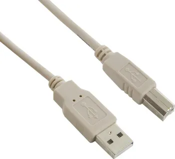 Datový kabel 4World USB 2.0 kabel, typ A-B M/M 3m