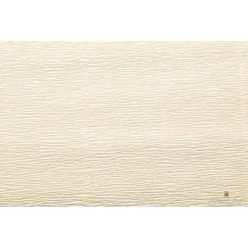 Krepový papír Krepový papír 180g role 50cm x 2,5m - krémová 577
