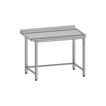 Digestoř Nerezový výstupní stůl k myčce (šířka 600 mm), délka 900 mm