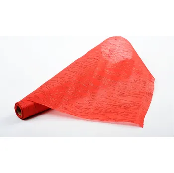 Vánoční dekorace Vlizelín dekorativní a aranžerský s glitrem 37,5cm ČERVENÝ