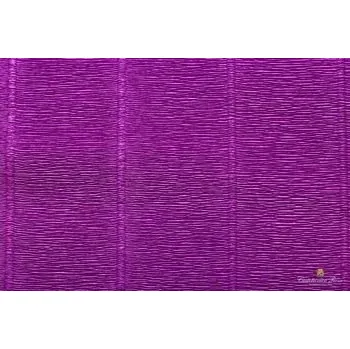 Krepový papír Krepový papír 180grole 50cm x 2,5m - tm. Fialová 593