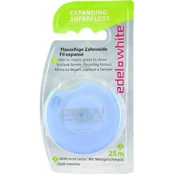 Zubní nit Edel+White Dentální nit Superfloss 25 m