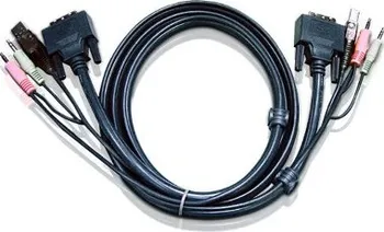 Audio kabel ATEN Kabel DVI/USB, Audio - 3m