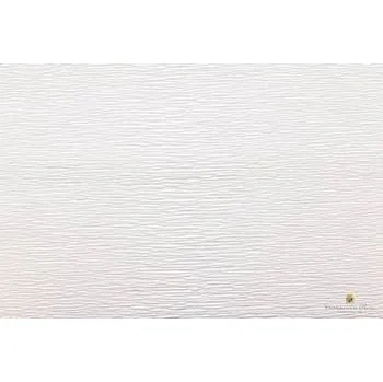 Speciální papír Krepový papír 180g role 50cm x 2,5m - bílá 600