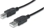 Manhattan USB 2.0 kabel A-B M/M 3m,…