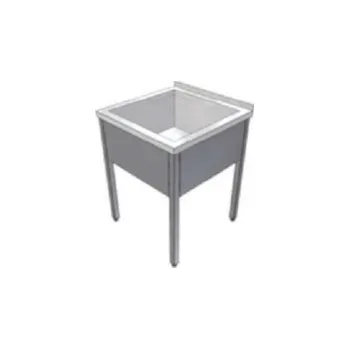 Digestoř Nerezový dřez svařovaný - jednodílný (šířka 800 mm), délka 600 mm
