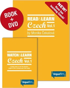 Český jazyk Čekalová Monika: Read + Learn Czech Vol.1 (učebnice+DVD)