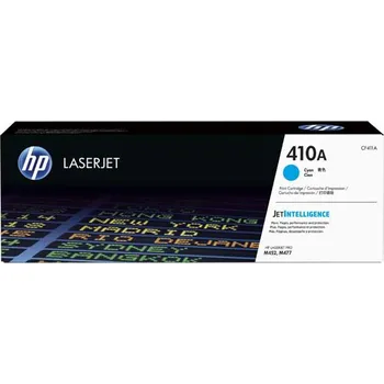 Toner HP CF411A, Color LaserJet Pro M452, M477, cyan, 410A, originál