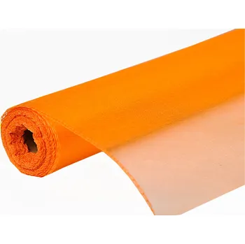Svatební dekorace Organza SNOW 12cm x 9,1m ORANŽOVÁ