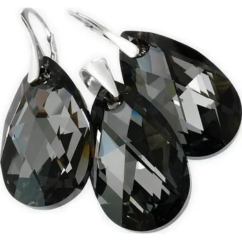 Souprava šperků PEAR stříbrná sada Silver Night (Dámská stříbrná souprava šperků)