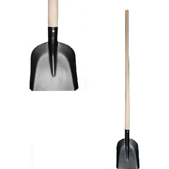 Lopata Plechová lopata - výkopová, s násadou