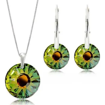 Souprava šperků Stříbrná souprava Sun Vitrail Medium (Dámská stříbrná souprava šperků)