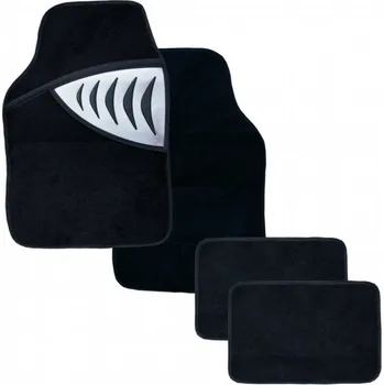 autokoberec Autokoberce textilní - SHARK, stříbrné