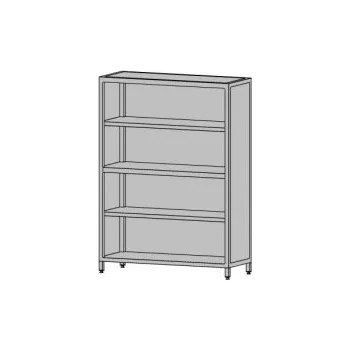 Digestoř Nerezová skříň otevřená (šířka 500 mm), délka 1000 mm