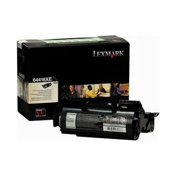 Toner Lexmark T644, černá, 0064416XE, return, originál