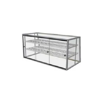 Digestoř Nerezová nádstavbová vitrína obslužná , délka 1000 mm