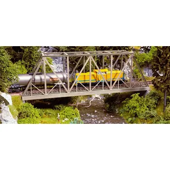 Modelová železnice NOCH 67029 H0 Stavebnice - železniční most ocelový přímý 360mm NO67029