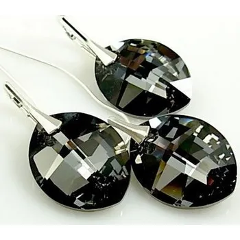 Souprava šperků PURE LEAF stříbrná sada Silver Night (Dámská stříbrná souprava šperků)