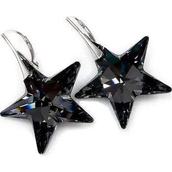 Náušnice Lafira stříbrné náušnice Silver Night Star 547