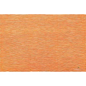 Speciální papír Krepový papír 180g role 50cm x 2,5m - tm. Oranžová 581