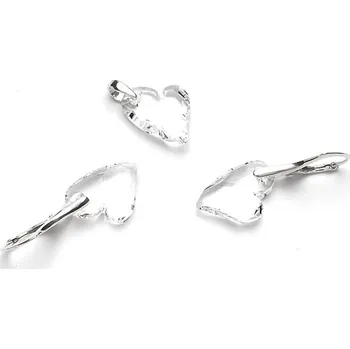 Souprava šperků DEVOTED stříbrná sada srdce Crystal (Dámská stříbrná souprava šperků)