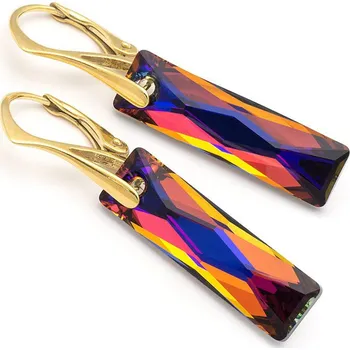 Náušnice Lafira pozlacené náušnice Queen Volcano 778