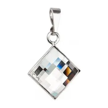 Souprava šperků Přívěsek Chessboard Crystal 10 mm (MADE WITH SWAROVSKI® ELEMENTS - přívěsek)