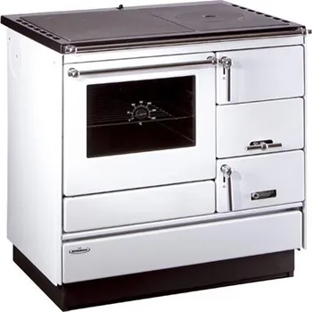 Sporák na tuhá paliva KVS Moravia MORA 6 kW Cr P BÍ 9103.1312 bílý