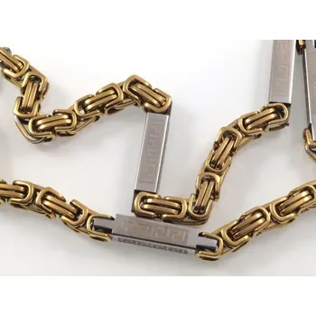 Řetízek RiverSperky. Královský řetízek z chirurgické oceli, Dundy. OCRET240073