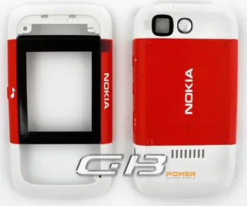 Náhradní kryt pro mobilní telefon NOKIA 5200 kryt red / červený