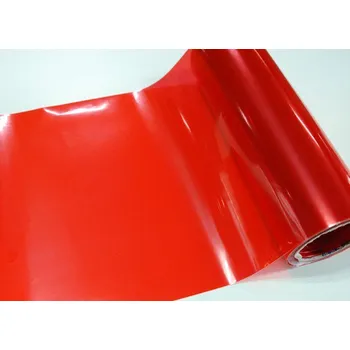 Tuning Transparentní fólie na světla - červená