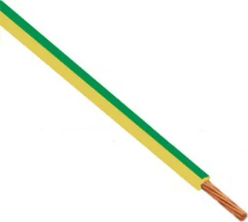 Průmyslový kabel CYA 10 ZŽ Vodič H07V-K 10 (CYA) ohebný
