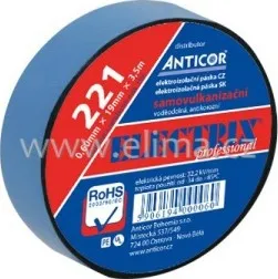 Izolační páska PÁSKA PVC 15x10 MO Páska izolační PVC 15 mm x 10m - modrá