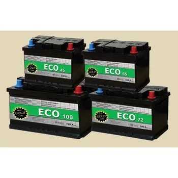 Autobaterie ECO Batteries ECO55 12V/55Ah 420A Autobaterie 12V/55A - 420A