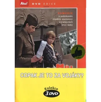 DVD film DVD kolekce Copak je to za vojáky? 3 disky, pošetka