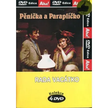 DVD Kolekce Rada Vacátko 4 disky (1970,1971) pošetka DVD film DVD Kolekce Rada Vacátko 4 disky (1970,1971) pošetka