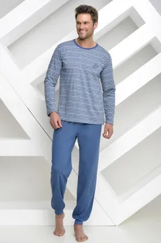 pánské pyžamo Pyžamo Taro Max modré