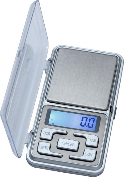 Kapesní váha pro přesné vážení LESAK P058, 300g/0,01g, miska 50x55mm (Levná kapesní váha pro přesné vážení vhodná pro diabetiky na vážení léků. Váha je od nás seřízena a přezkoušena etalonovým závažím.)