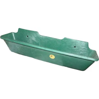 krmítko pro hospodářská zvířata Krmný žlab plastový 120cm bez závěsu