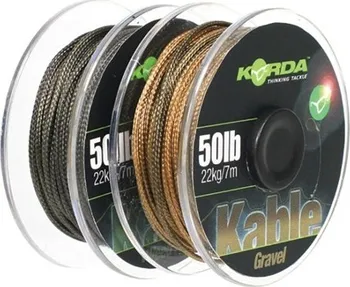 Korda Kable Leadcore olověnka weed/silt 50lb 25m