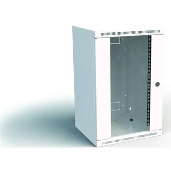 Racková skříň REH-06-30/26-B Nástěnný rozvaděč, 10", v. 6U (326mm), h. 260 mm, š. 300mm, SOHO, šedý