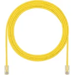 UTP28SP2MYL Propojovací kabel RJ45/RJ45, U/UTP, kat. 6, 2m, žlutý, AWG28
