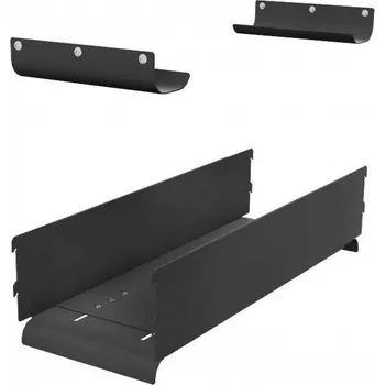 Serverovna HDWM-VMR-ACT-H Nastavitelný průchozí kanál mezi předním a zadním VMR panelem, 440-750mm, černý