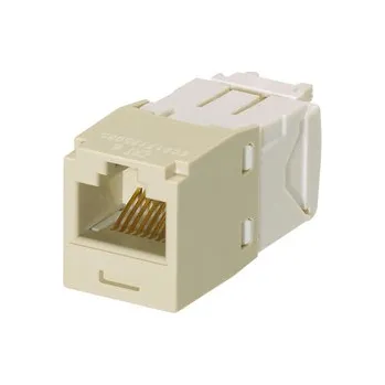 Patch panel CJ688TGEI Modul MINI-COM TX PLUS UTP, RJ45, kat. 6, slonová kost