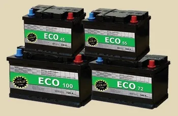 Autobaterie ECO Batteries ECO72 12V/72Ah 540A Autobaterie 12V/72A - 540A